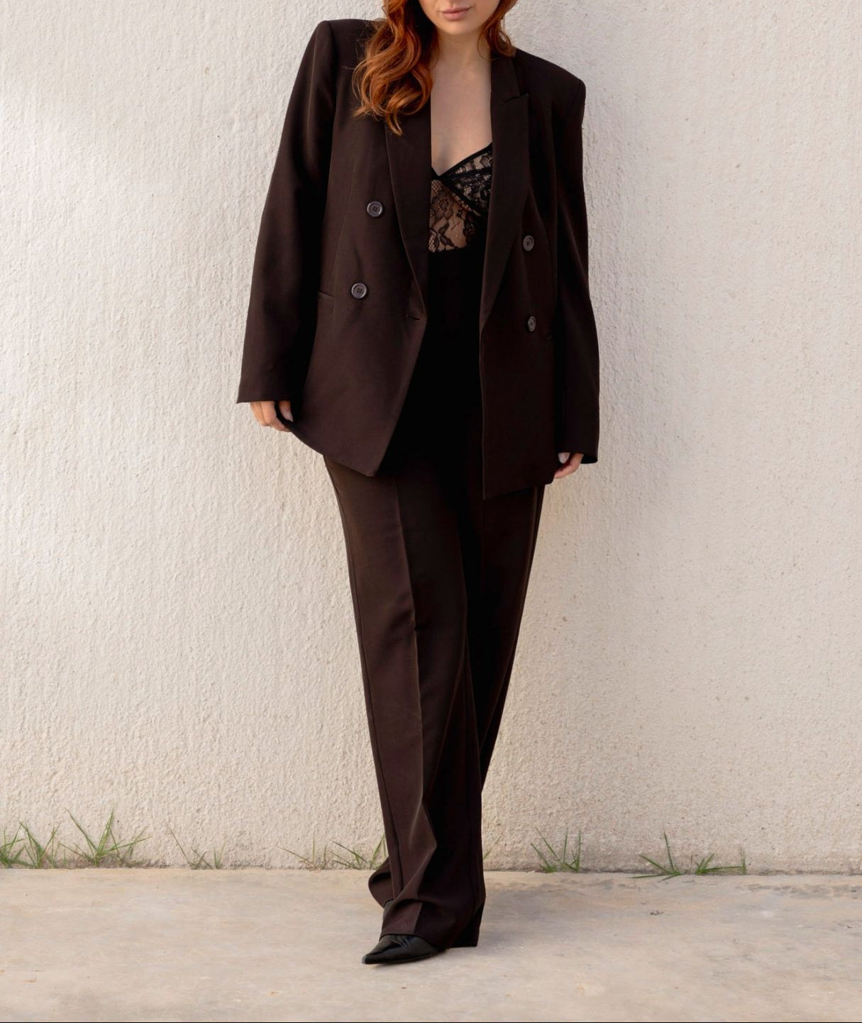 OVERSIZED DOUBLE-BREASTED BLAZER